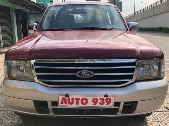 Bán Ford Everest 2.5L 4x2 MT đời 2007, màu đỏ, giá tốt