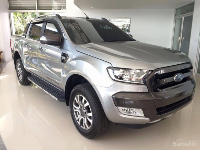 Bán Ford Ranger Wildtrak 3.2 đời 2018 mới 100%, đủ màu, giá tốt tại Bắc Giang. L/H 090.778.2222