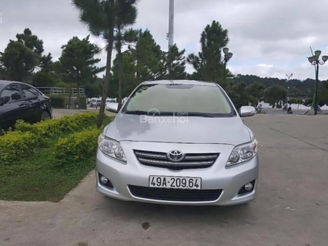 Bán ô tô Toyota Corolla Altis đời 2009, màu bạc