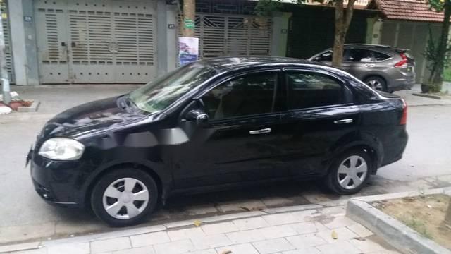 Cần bán xe Daewoo Gentra đời 2009, động cơ xăng 1.6L, màu đen