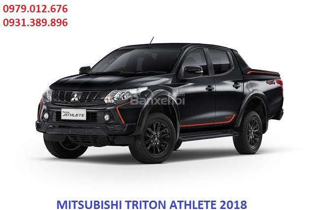 Bán Mitsubishi Triton GLX đời 2018, màu đen, nhập khẩu nguyên chiếc