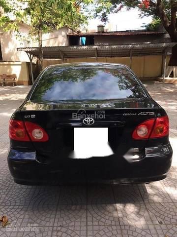 Bán Toyota Corolla altis đời 2004, màu đen, giá chỉ 280 triệu