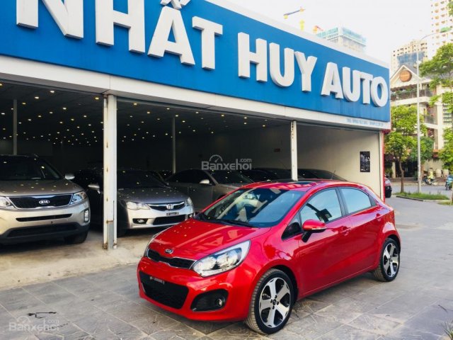 Bán ô tô Kia Rio năm sản xuất 2012, màu đỏ, nhập khẩu, giá tốt