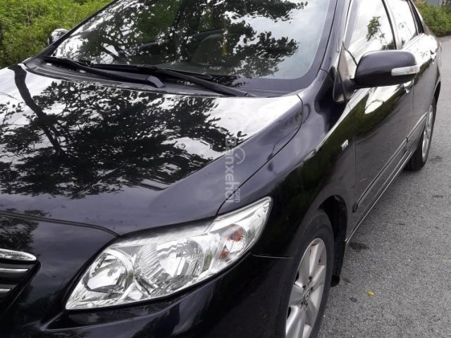 Bán Toyota Corolla Altis 1.8 Sx 2010 màu đen, biển Hà Nội 480tr