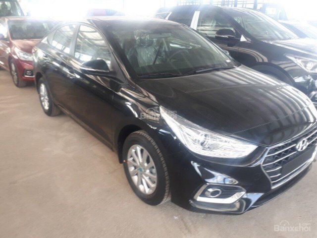 Bán Hyundai Accent 1.4 MT đen, giao xe ngay, hỗ trợ sâu. LH 0973.160.519