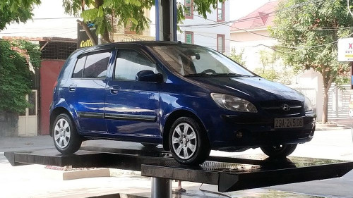 Bán xe Hyundai Getz 1.1 MT năm sản xuất 2009, màu xanh lam chính chủ