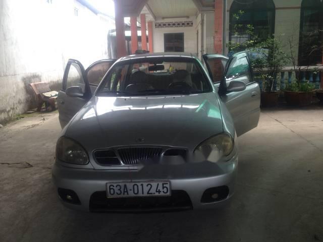 Bán Daewoo Lanos MT năm 2002, màu bạc