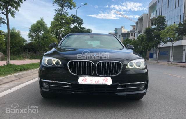 Bán xe BMW 7 Series sản xuất 2014 màu đen, nhập khẩu nguyên chiếc