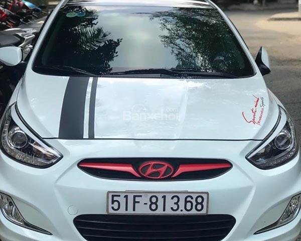 Bán Hyundai Accent năm 2014, màu trắng, nhập khẩu Hàn Quốc, giá 420tr