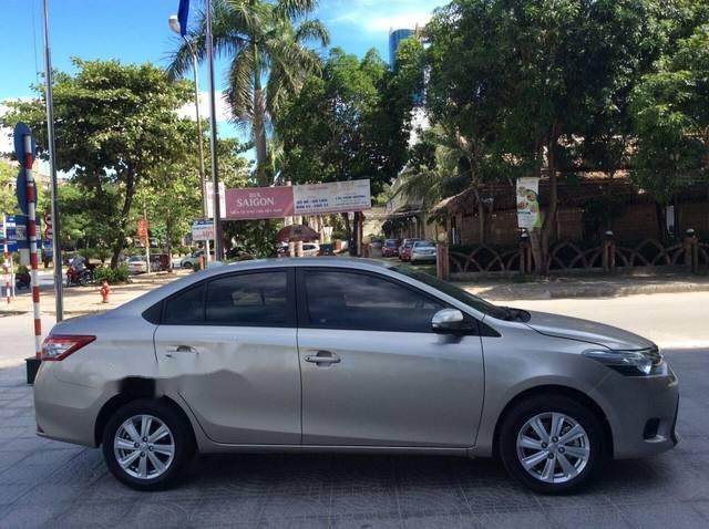 Bán Toyota Vios 1.5G năm sản xuất 2017, màu vàng cát