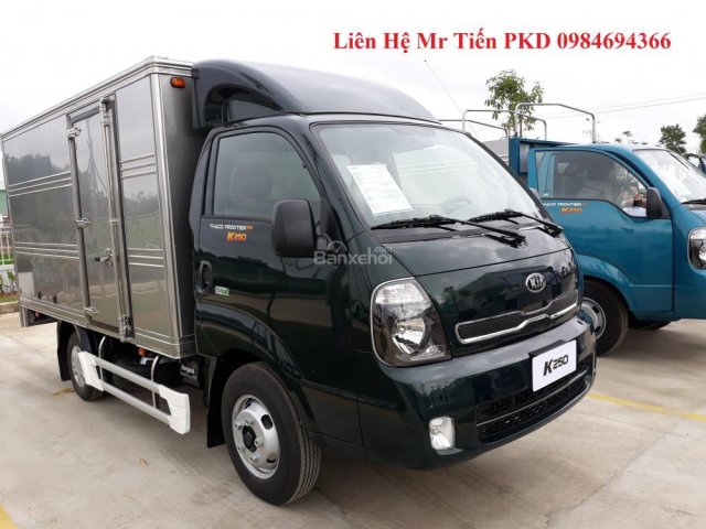 Bán xe tải Kia Thaco tải 2.4 tấn 2018 máy Hyundai, thùng lửng, mui bạt, kín, đông lạnh, bửng nâng