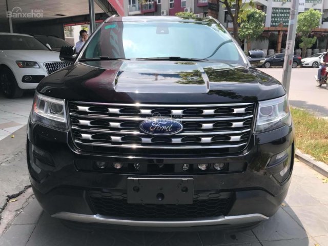 Bán xe Ford Explorer sản xuất 2017 màu đen, nhập khẩu