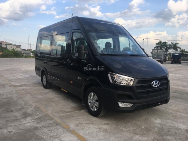 Bán Hyundai Solati 16 chỗ năm 2018, màu đen. Giá tốt giao ngay, LH 0973.160.519