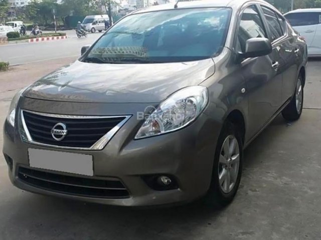 Cần bán lại xe Nissan Sunny 1.5AT đời 2014, màu xám