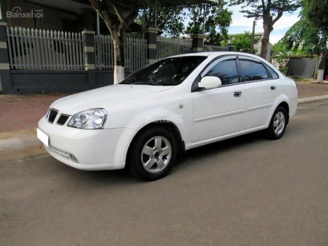 Bán ô tô Daewoo Lacetti EX 1.6 MT đời 2004, màu trắng, 182 triệu