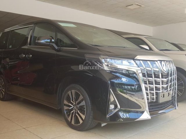 Cần bán Toyota Alphard Executive Lounge sản xuất 2018 màu đen, xe mới 100%0