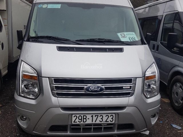 Cần bán Ford Transit Luxury năm sản xuất 2016, màu bạc, 760 triệu