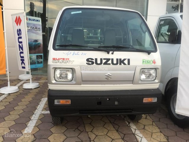 Tải Van 580 Kg Suzuki giá 293 triệu, 02 cửa lùa, máy nhập Indonesia