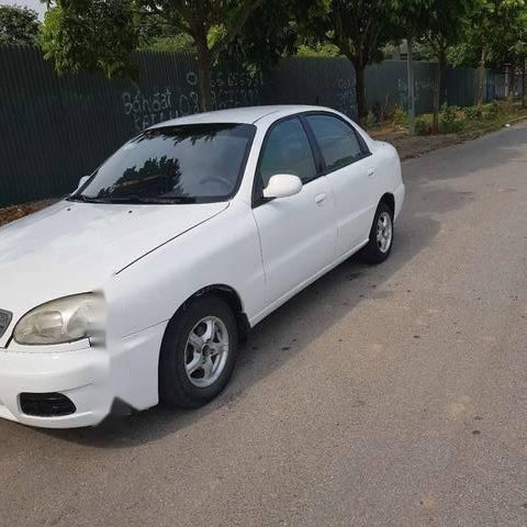 Bán Daewoo Lanos sản xuất 2001, màu trắng chính chủ, 57 triệu