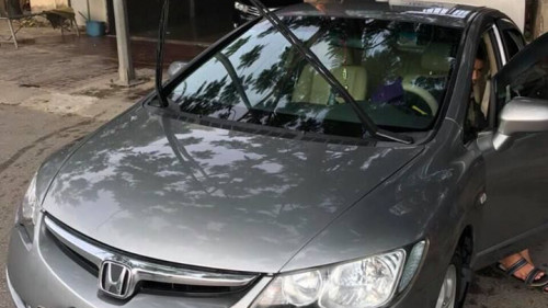 Bán Honda Civic 1.8 MT sản xuất năm 2008, màu xám  