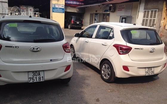 Bán Hyundai Grand i10 năm 2015, màu trắng, nhập khẩu nguyên chiếc, giá 285tr