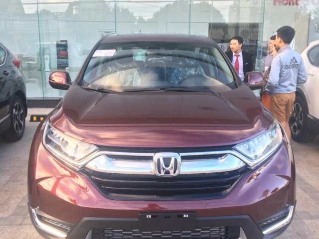 Bán xe Honda CR V L sản xuất 2018, màu đỏ, xe nhập tại Gia Lai