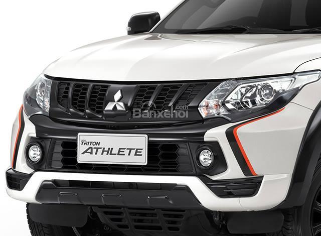 Bán xe Mitsubishi Triton Athlete sản xuất năm 2018, màu trắng, nhập khẩu, giá tốt