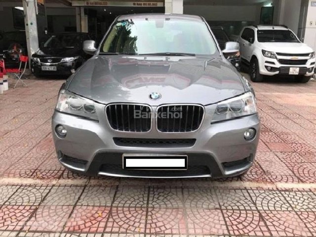 Bán BMW X3 xDrive20i năm sản xuất 2013, màu xám, xe nhập đẹp như mới0