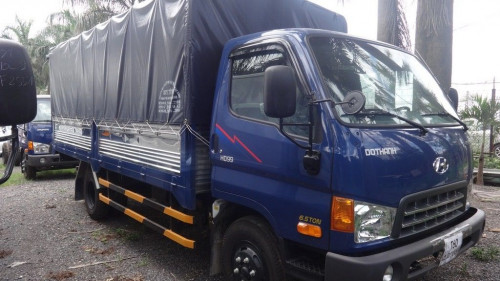 Bán Hyundai Porter 3907 MT năm 2017, màu xanh lam, 660tr0