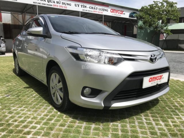 Bán ô tô Toyota Vios E 1.5MT đời 2018, màu bạc