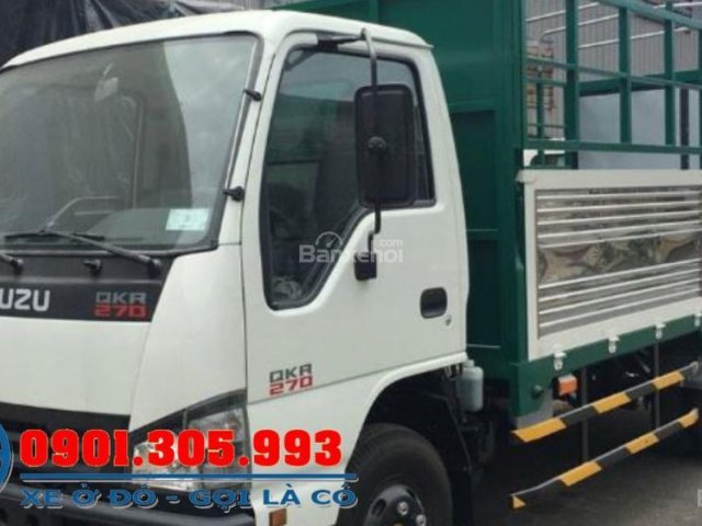 Bán xe tải Isuzu 1T9 thùng dài 4m3, vay cao giá tốt