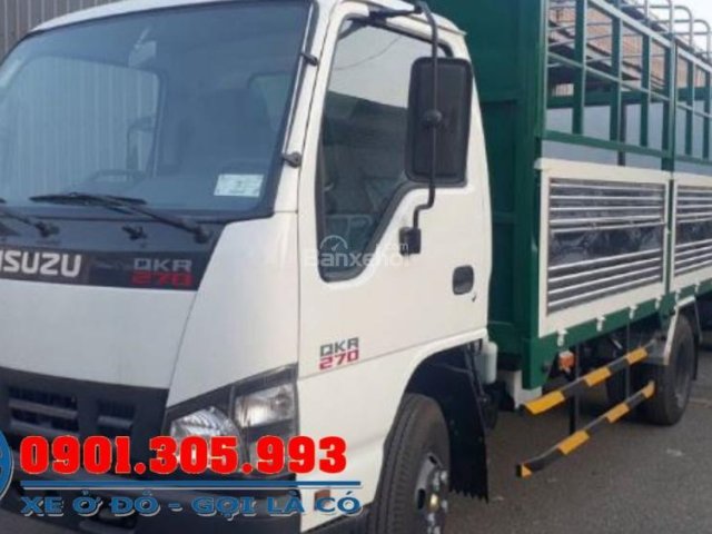 Bán xe tải Nhật Bản giá rẻ Isuzu 1T9, thùng kèo bạt dài 4m3 mới