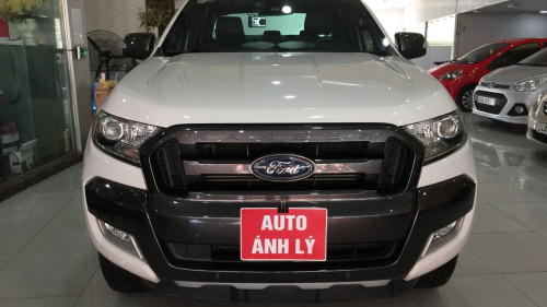 Cần bán xe Ford Ranger 3.2 AT đời 2016, màu trắng 