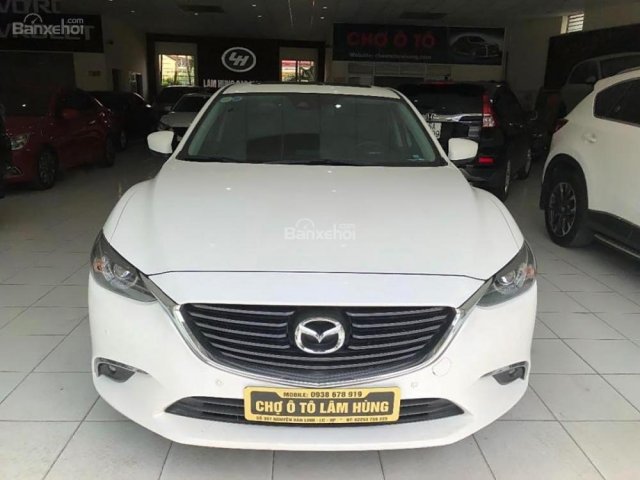 Bán xe Mazda 6 2.0 màu trắng, tên tư nhân chính chủ, sản xuất 11.2017