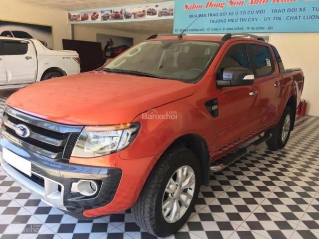 Cần bán nhanh xe Ford Ranger Wildtrak đời 2015, bản 3.2L, 2 cầu số tự động