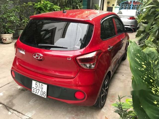 Bán Hyundai Grand i10 1.2 AT đời 2017, màu đỏ, giá chỉ 438 triệu