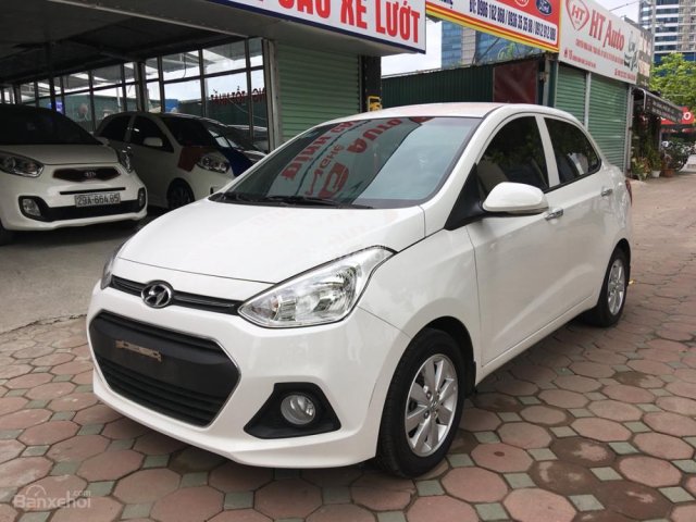 Bán xe Hyundai Grand i10 năm 2016, màu trắng, chỉ 375 triệu nhập khẩu