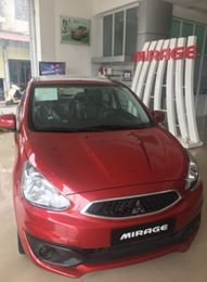 Bán xe trả góp Mitsubishi Mirage 2018 nhập khẩu, khuyến mại lớn trong tháng, giao xe ngay, thủ tục nhanh gọn