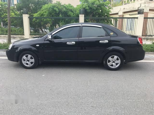 Cần bán lại xe Daewoo Lacetti đời 2011, màu đen