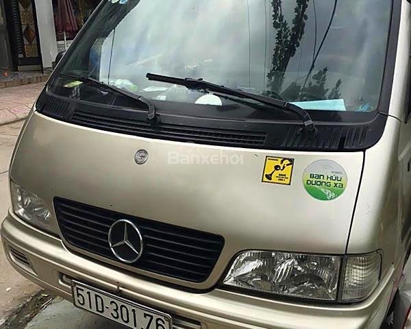 Bán Mercedes 140D 2003, màu vàng cát