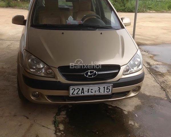 Bán ô tô Hyundai Getz 1.1 MT 2009, màu vàng, nhập khẩu 