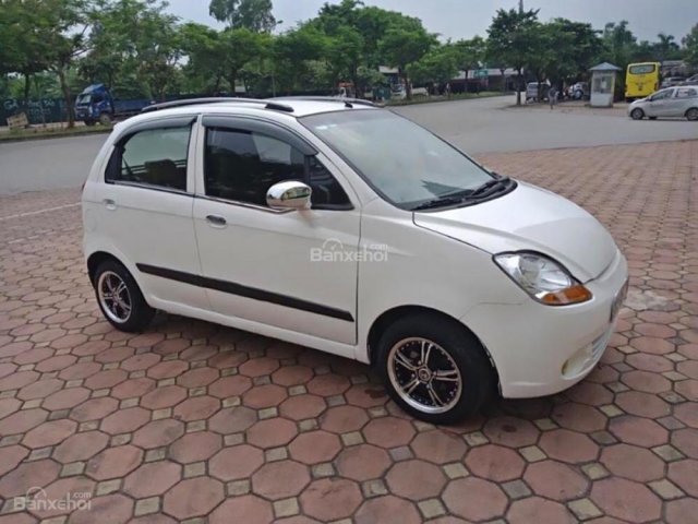 Cần bán lại xe Chevrolet Spark LT 1.0 MT Super đời 2009, màu trắng 