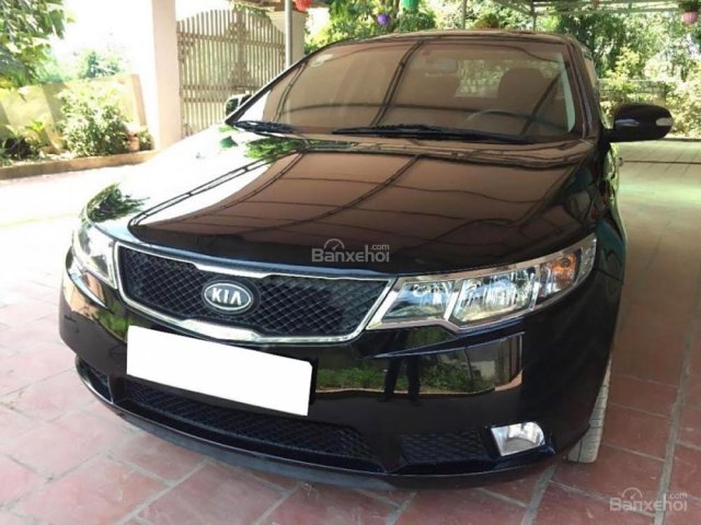 Bán Kia Cerato sản xuất 2009, màu đen, nhập khẩu, số sàn