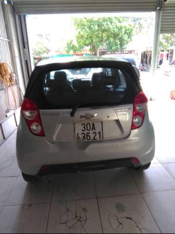 Bán xe Chevrolet Spark 2014, màu bạc  