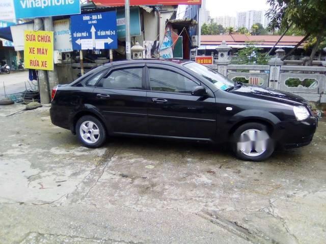 Cần bán lại xe Daewoo Lacetti đời 2012, màu đen chính chủ, 285tr