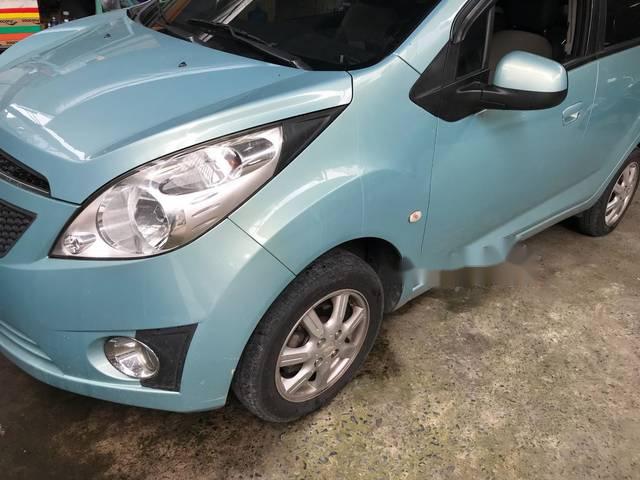 Bán ô tô Chevrolet Spark LT sản xuất 2013, màu xanh ngọc