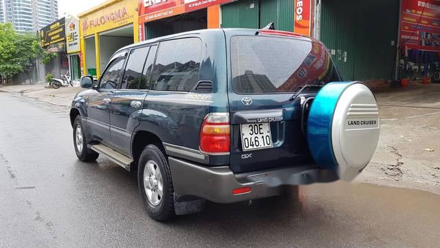 Bán xe Toyota Land Cruiser đời 2001, màu xanh