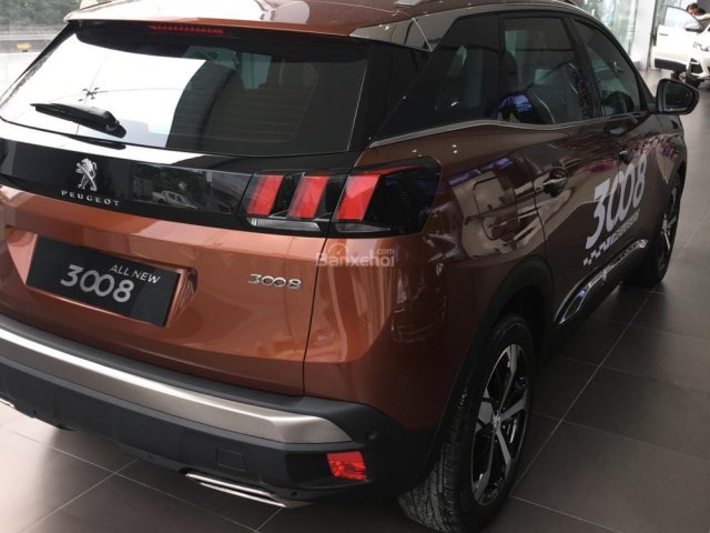 Xe Peugeot 3008 năm sản xuất 2018, màu nâu