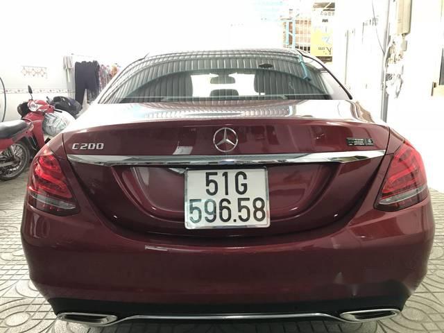 Bán xe Mercedes C200 sản xuất 2017, màu đỏ