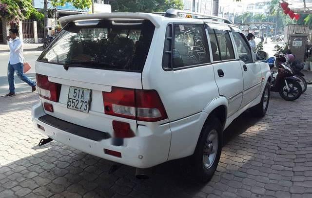 Chính chủ bán xe Ssangyong Musso SX 2004, màu trắng